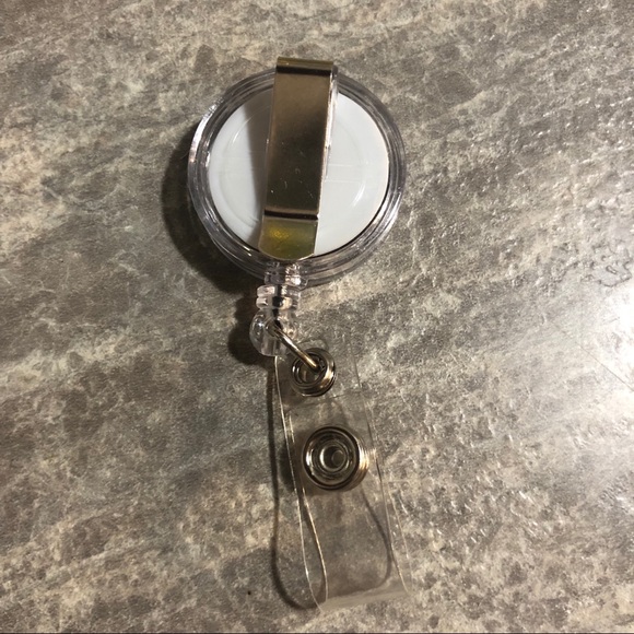 Adorable girly dinosaur Badge Reel - Picture 3 of 3